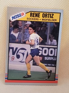 1990 Pacific MISL San Diego Sockers Rene Ortiz Very Good Condition