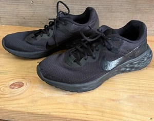 Nike Revolution 6 Next Nature, UK10 Black Athletic / Running Trainers, React - Picture 1 of 9