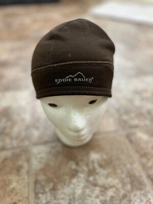 Eddie Bauer Mujer Cola de Caballo Medias Reloj Gorra Invierno Gorro Sombrero Marrón Foto 1 de 3