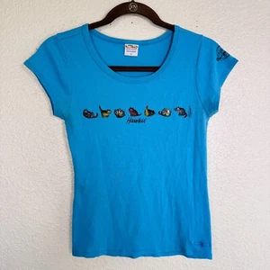 Vintage Hawaii Katze Top Damen kleine Katzen Kitty B Kliban Crazy Shirt Baby T-Shirt Y2K - Bild 1 von 14