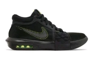 Zapatos de baloncesto Nike LeBron Witness 8 VIII negros Volt FB2239-002 para hombre talla 11,5 - Imagen 1 de 5