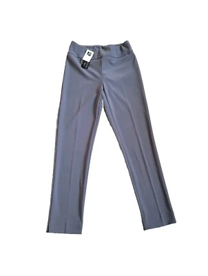 Joseph Ribkoff Contour Waistband Pants Straight Trousers Grey UK10 RRP £145 - Image 1 of 4