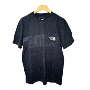 Camiseta de bolsillo topográfica The North Face para hombre L gris oscuro algodón manga corta - Imagen 1 de 6