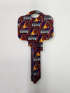 Ilco NBA Suns Large Logo House Key Blank-KW1 KW11-FREE SHIPPING! B57 - Picture 1 of 2