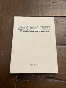 Space Quest : The Sarien Encounter - Clue Book Hint Book - Afbeelding 1 van 8