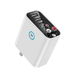 K16 Bluetooth Adapter BT5.0 Receiver Transmitter 3.5MM to Wireless Audio - Photo 1/4