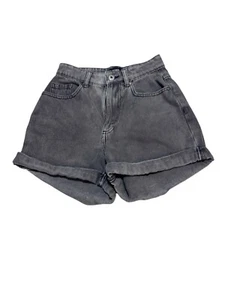 Cotton On Womens Size 6 Jean Shorts Grey High Rise Mom Good Condition - Picture 1 of 7