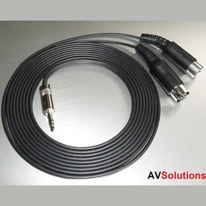 B&O BeoLab 3 9 4000 (Mk2) 6002 8002 to B&O iPod iPad iPhone MP3 PC Cables - 2 M - Picture 1 of 24