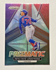 2023 Panini Prizm Baseball #P19 PETE CROW-ARMSTRONG Prizmatic