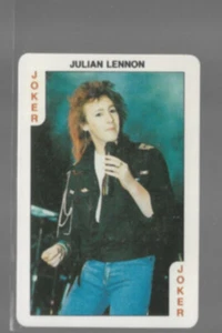 JULIAN LENNON (JOKER) 1986 Dandy Rock n Bubble Gum - Picture 1 of 1