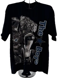 Dallas Cowboys T Shirt Pro Tag Size L The Star Boys Sexy Graphic Print VTG Tee - Picture 1 of 10