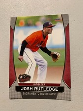 Josh Rutledge Card 2018 Sacramento River Cats Team Card