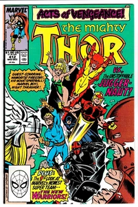 Thor #412 Dec 1989 NM- 9.2 Marvel Comics 1st Full New Warriors & Night Thrasher - Picture 1 of 2
