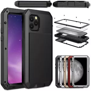 Heavy Duty Shockproof Case Armor Hybrid Metal Cover For Apple iPhone 11 Pro Max - Picture 1 of 8
