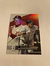 2020 Topps Gold Label Class 3 Red  Miguel Cabrera #d/25 SP! Tigers Rare