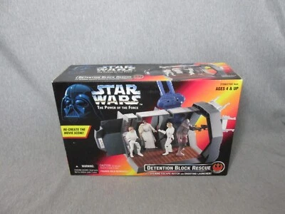 Bloque de detención rescate Star Wars el poder de la fuerza sellado sin usar, en caja Foto 1 de 4