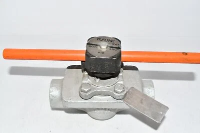 NEW Tufline 2-Way Plug Valve Manual 505869 1'' CL 150 Socket Weld  - Image 1 of 4
