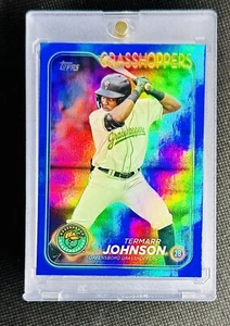 /150 Termarr Johnson Blue Foil 2024 Topps Pro Debut Pittsburgh Pirates Rookie SP - Picture 1 of 2