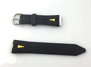 CINTURINO SILICONE 18MM STRAP WATCH SPORT MORBIDO IMPERMIABILE DIVER OROLOGIO - Foto 1 di 1