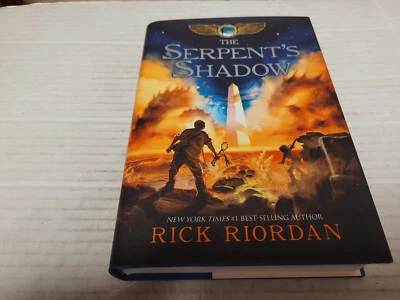 The Serpent' Shadow by Rick Riordan (2012, Hardcover)   SIGNED 1st/1st - Image 1 of 3