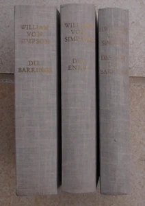 H.WILLIAM VON SIMPSON*DIE BARRINGS***DER ENKEL***DAS ERBE DER BARRINGS+3 BÜCHER - Bild 1 von 1