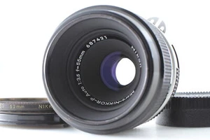 [Near MINT] Nikon Micro Nikkor-P Auto 55mm f/3.5 Macro MF Lens From JAPAN - Picture 1 of 14