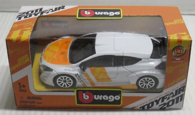 FEIRA DE BRINQUEDOS SELADA NOVA NA CAIXA BBRURAGO BBSCAR 2011 CARRO FUNDIDO RENAULT MEGANE - Imagem 1 de 2