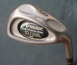 Tommy Armour Ti 100 Pure Titanium 8 Iron Original Regular Flex Graphite Shaft - Picture 1 of 1
