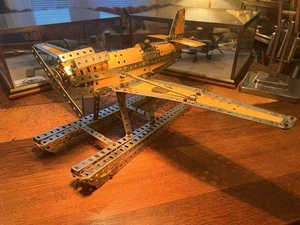 1963 Meccano Supermarine Schneider Trophy Seeflugzeug, Uhrwerk - Vintage - - Bild 1 von 10