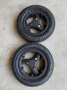Quickie Q700M wheelchair tires Tires Wheelchair 3.00-8 Pair PR1MO PowerTrax - Picture 1 of 4