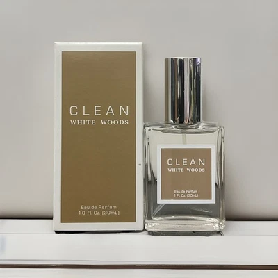 Clean White Woods 香水 1.0 盎司/30 毫升,全新带盒 — 第 1/3 张图片