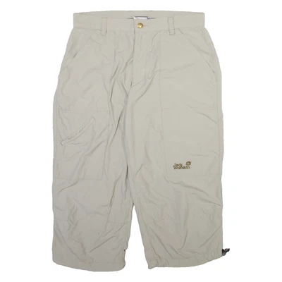 JACK WOLFSKIN Womens Casual Shorts Beige Relaxed M W30 - Image 1 of 4