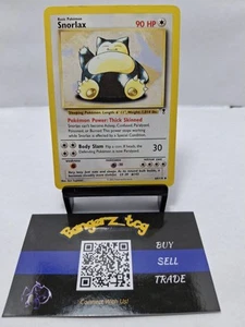 Snorlax 64/110 Non-Holo Rare Pokémon Card Legendary Collection WOTC 2002 LP (JL) - Picture 1 of 6