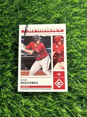 2023 Panini Chronicles Ivan Melendez Rookie #21 Diamondbacks RC A26 - Image 1 of 2