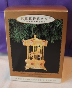 Hallmark Keepsake Ornament - Tobin Fraley Holiday Carousel - 1994 - Imagen 1 de 5