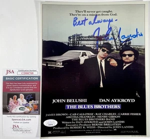 John Landis Signed The Blues Brothers 8x10 Mini Movie Poster Autograph JSA COA - Picture 1 of 1
