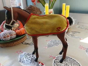 Vintage 70er Jahre Pedigree Sindy Patch Pony Pferd mit Pferdedecke - Bild 1 von 6