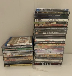 34 MOSTLY SEALED DVD Movies! 23 Sealed See Pictures Assorted Lot! - Picture 1 of 8