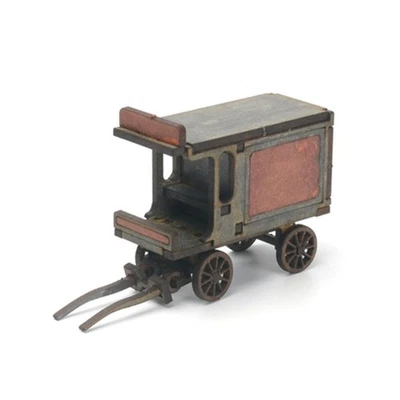 1/72 Carriage Building Model Kit Easy Assembly Diorama Miniature Scene Model - Image 1 of 4