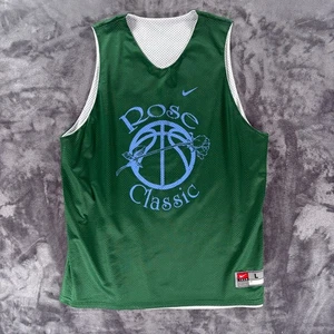 Nike Team Reversible Basketball Jersey Men L Rose Classic NYC Tournament VINTAGE - Picture 1 of 9