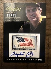 2012 Panini Signature Series GAYLORD PERRY Stamp Signature Auto Autograph /50 SP