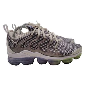 Nike Air VaporMax Plus Grid Print Women's Gray/White size 8 Running Reflective - Picture 1 of 10