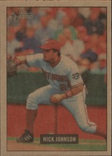 2005 (NATIONALS) Bowman Heritage Mahogany #308 Nick Johnson