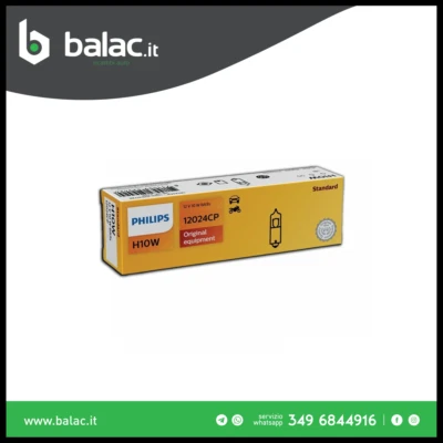 PHILIPS LAMPADA (H10W) (5x10) - Immagine 1 di 3