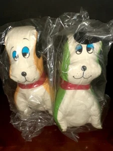 Juguetes de peluche vintage dúo para perros Superior Toys - Imagen 1 de 2