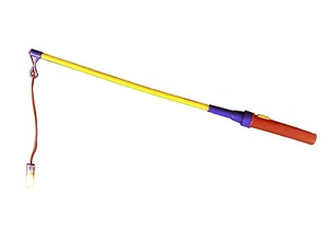 HAAC 2er Set elektrischer Laternenstab 50 cm Laternenumzug Martinstag Halloween - Bild 1 von 2