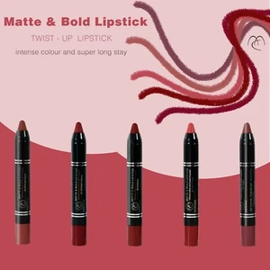 Makki Matte and Bold twist-up Lipstick intense colour velvet finish long stay - Picture 1 of 14