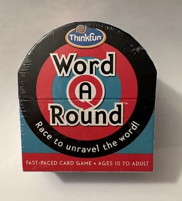 Thinkfun Word A Round Game Fast-Paced Card Game Ages 10 To Adult New SEALED Fun - Image 1 of 3