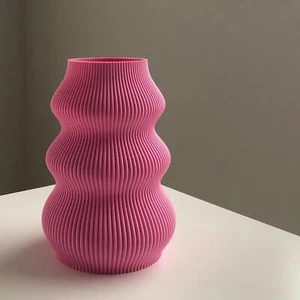 Isla Vase moderne Deko Vase minimalistisch Wohnakzent stilvoll Blumenhalter - Bild 1 von 9