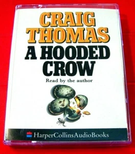 Craig Thomas Reads A Hooded Crow Kenneth Aubrey/Patrick Hyde 2-Tape Audio - Picture 1 of 2